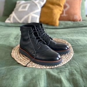 Clarks Leather Boots - Mens 9